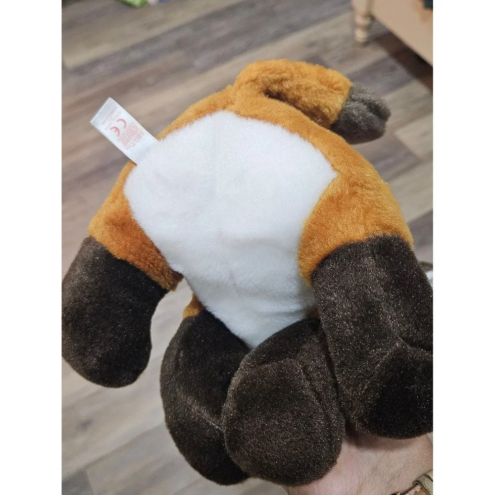 Beanie Baby Fay Plush Orange and White Fox Toy - Soft Pet Plush Y2K